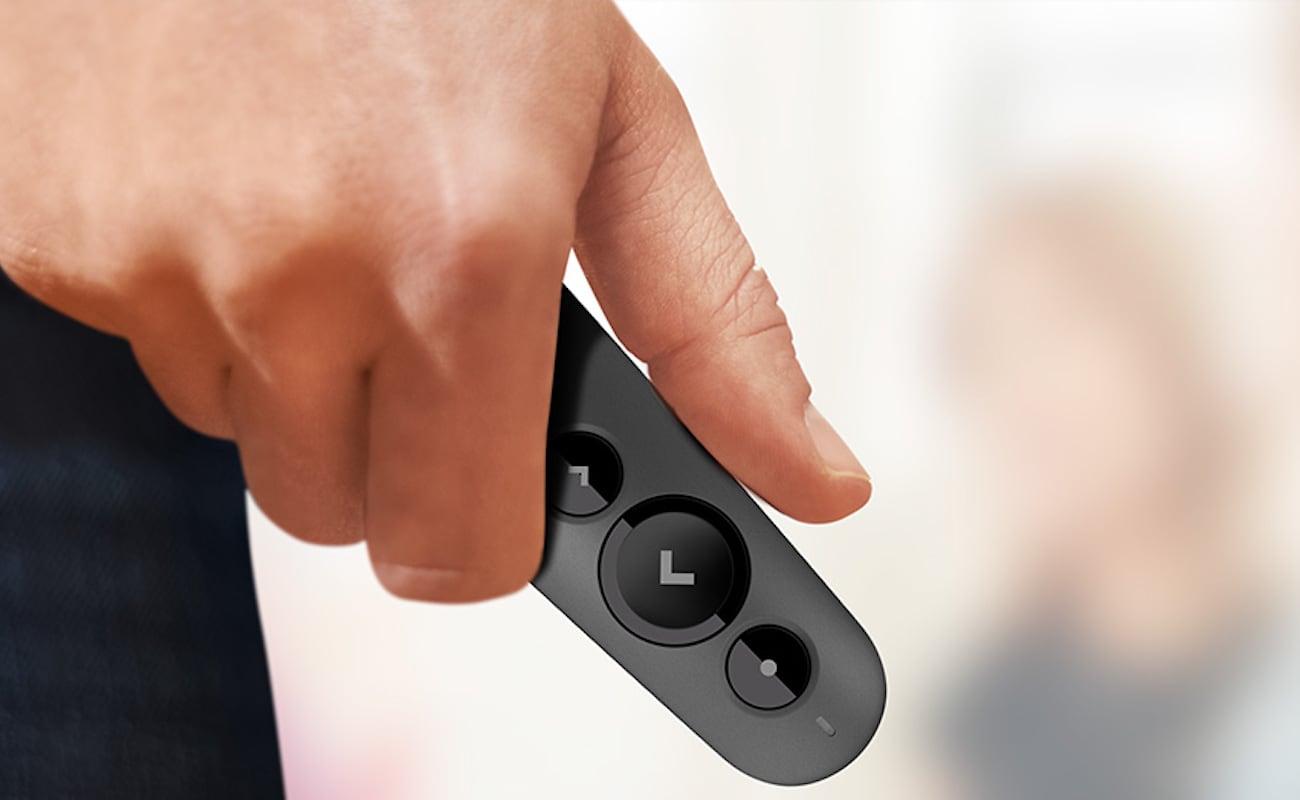 laser，Logitech，Logitech R500，Remote control，black，