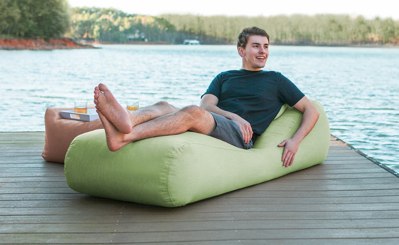 deck chair，Jacques Arlo，Bean bag，outdoors，