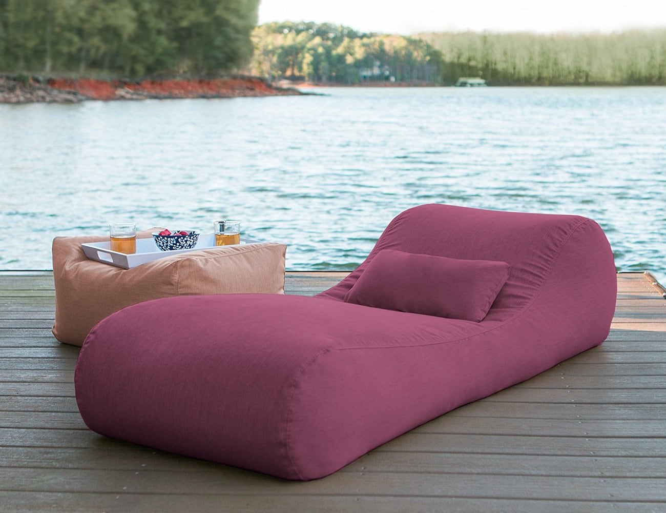 deck chair，Jacques Arlo，Bean bag，outdoors，