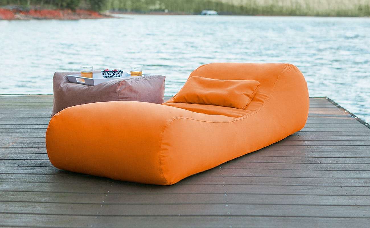 deck chair，Jacques Arlo，Bean bag，outdoors，