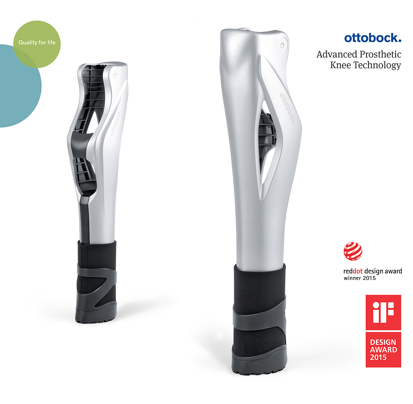 2015if Award，2015 red dot award，Legs，medical care，intelligence，Prosthesis，