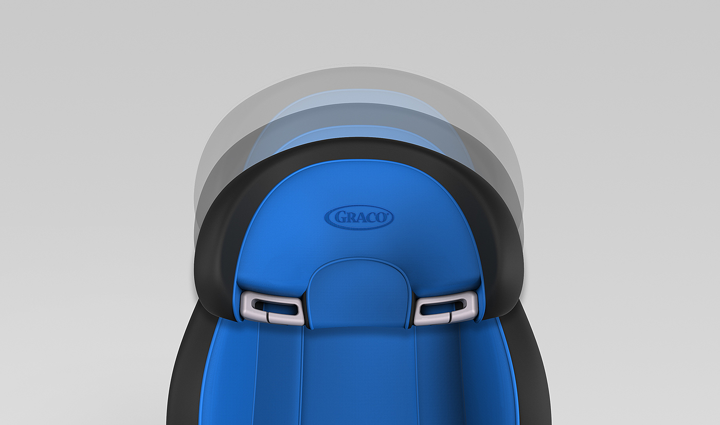 chair，comfortable，security，GRACO，baby，blue，