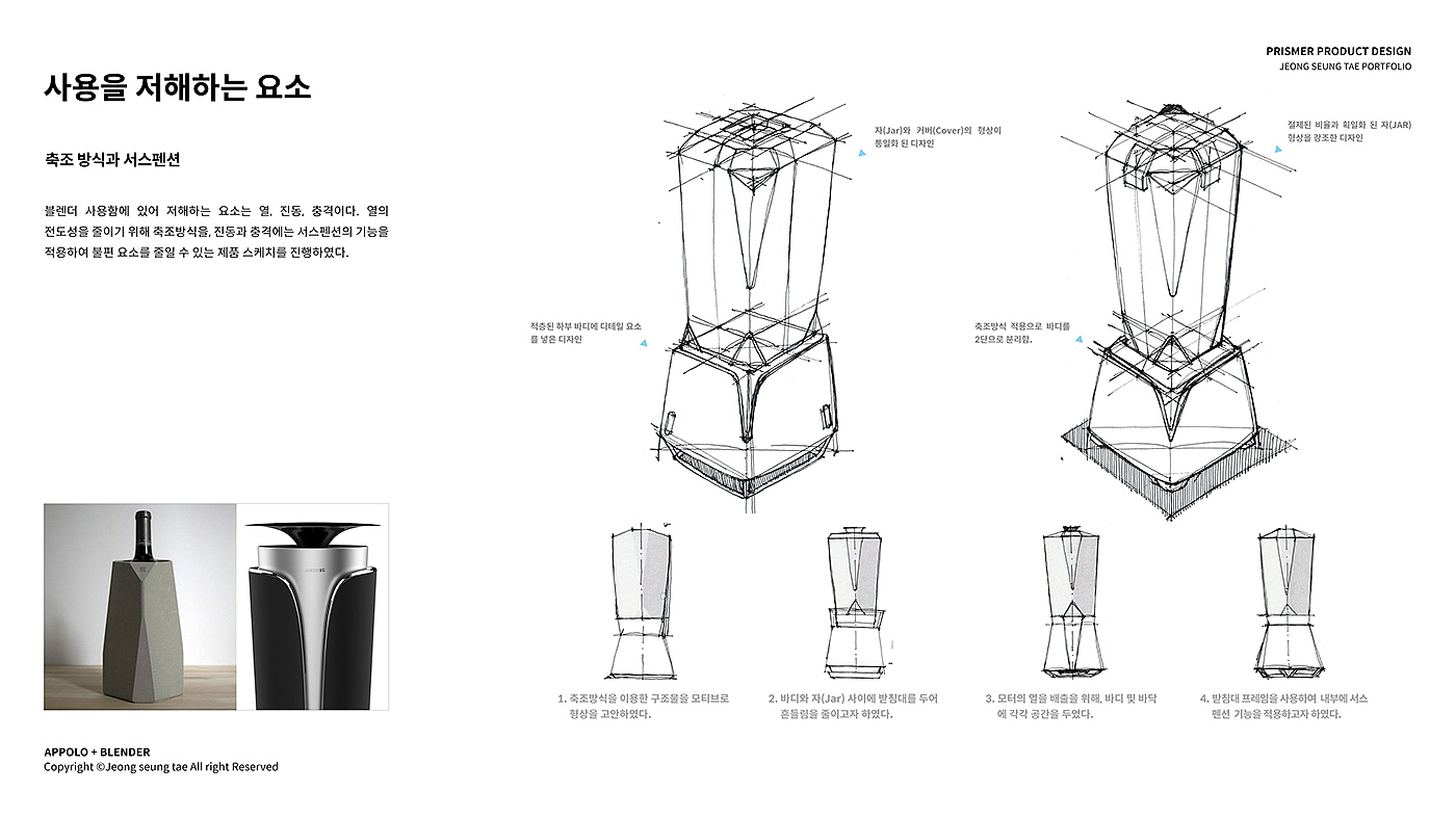 Appolo+Blender，搅拌机，seung tae Jeong，