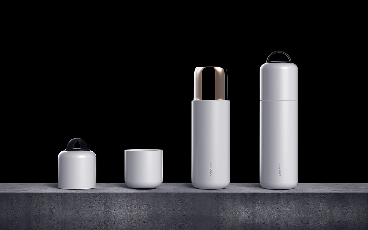 FangCun Design，Vacuum Cup，vacuum cup，white，Water cup，