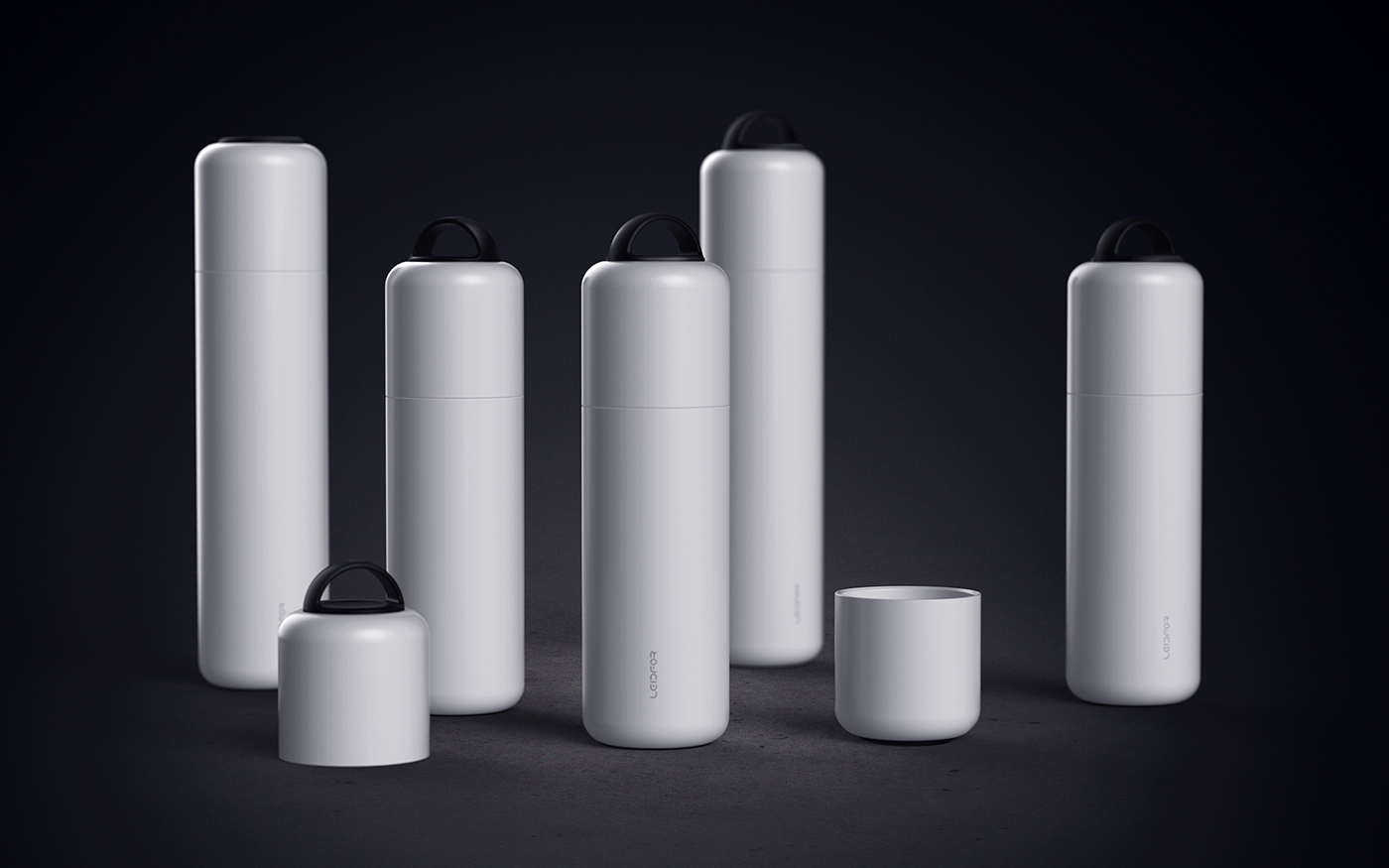 FangCun Design，Vacuum Cup，vacuum cup，white，Water cup，