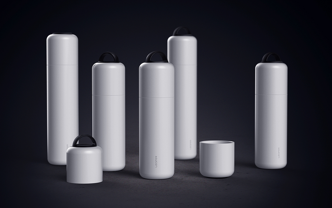 FangCun Design，Vacuum Cup，vacuum cup，white，Water cup，