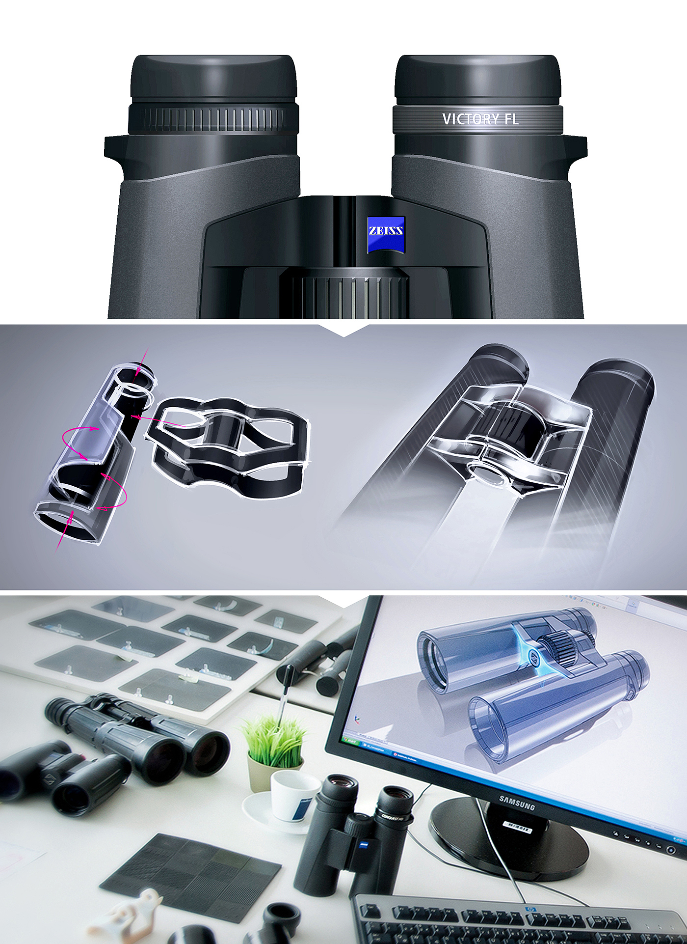 Dark，high definition，Double barrel，VICTORY，Zeiss，