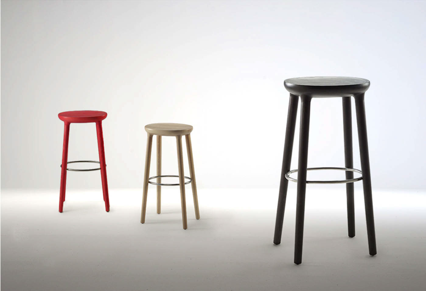 Stool，stool，Solid ash wood，DELFOS，