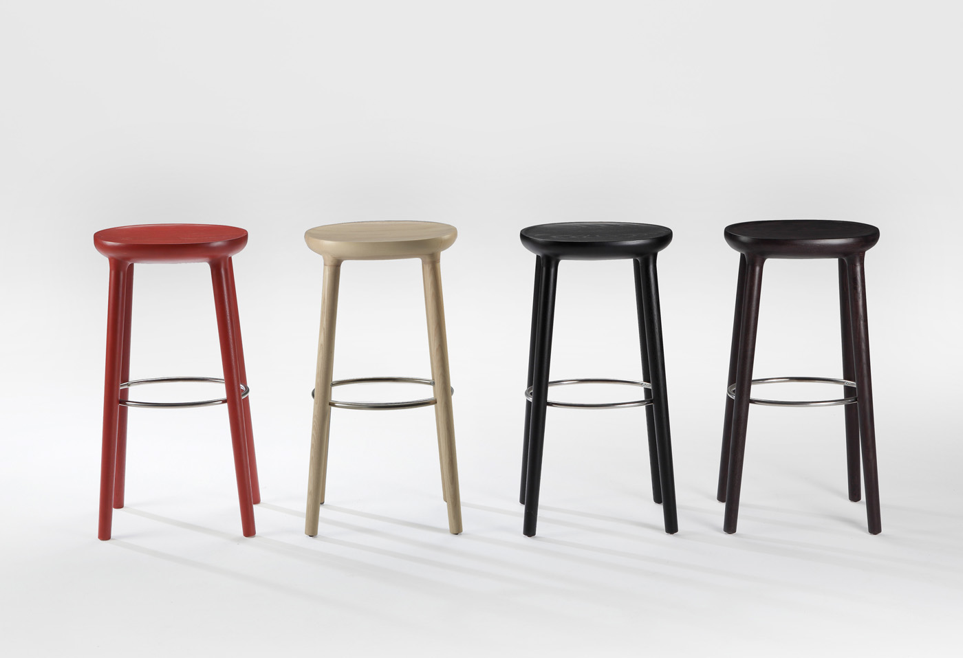 Stool，stool，Solid ash wood，DELFOS，