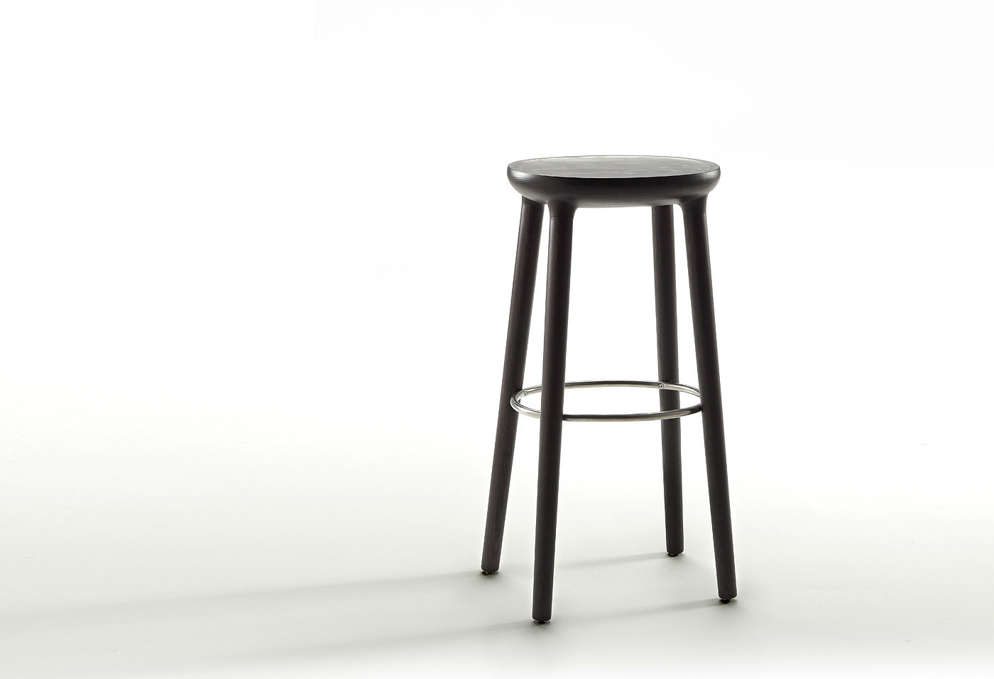 Stool，stool，Solid ash wood，DELFOS，