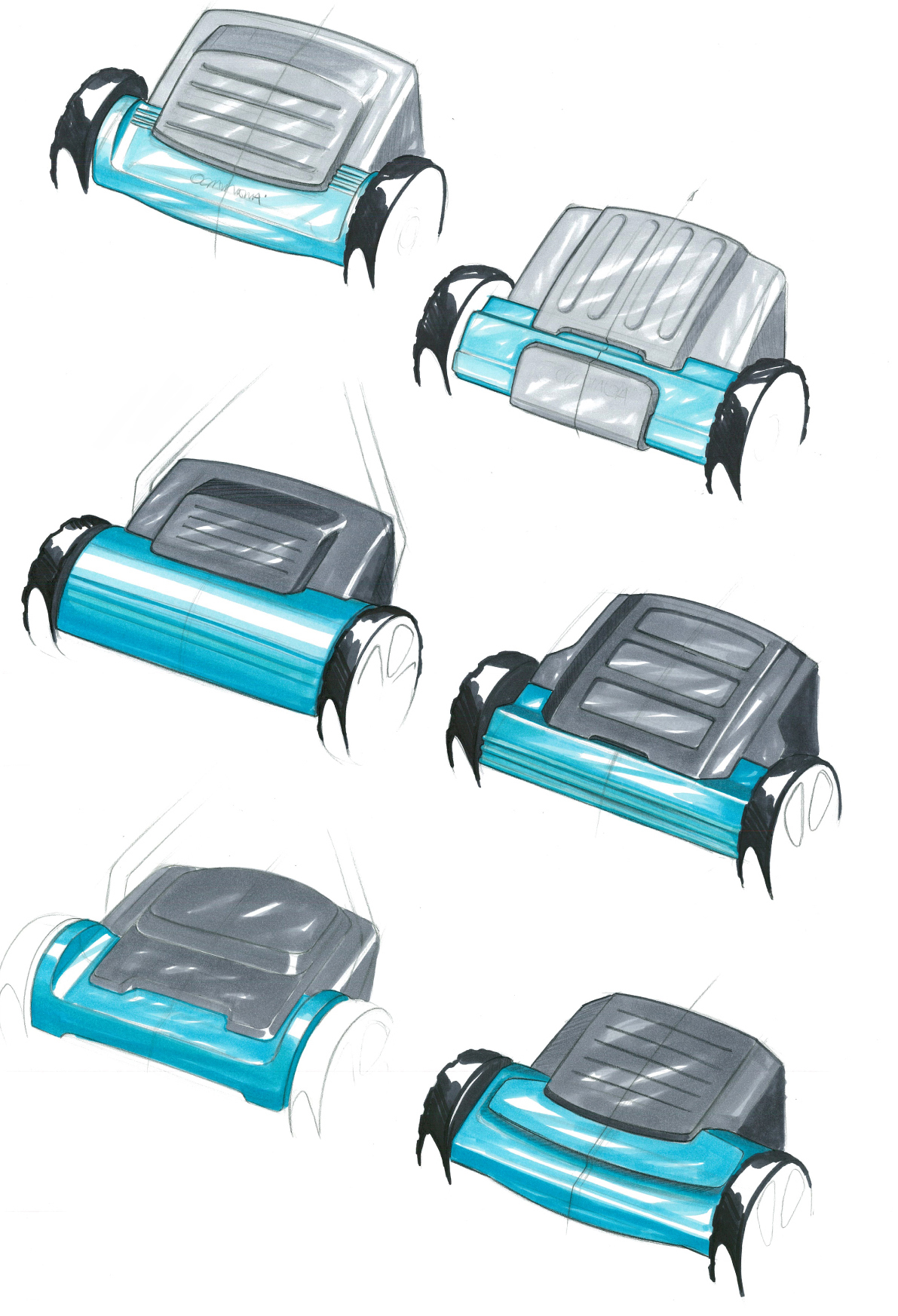 Mechanized design，tool，lawn mower，