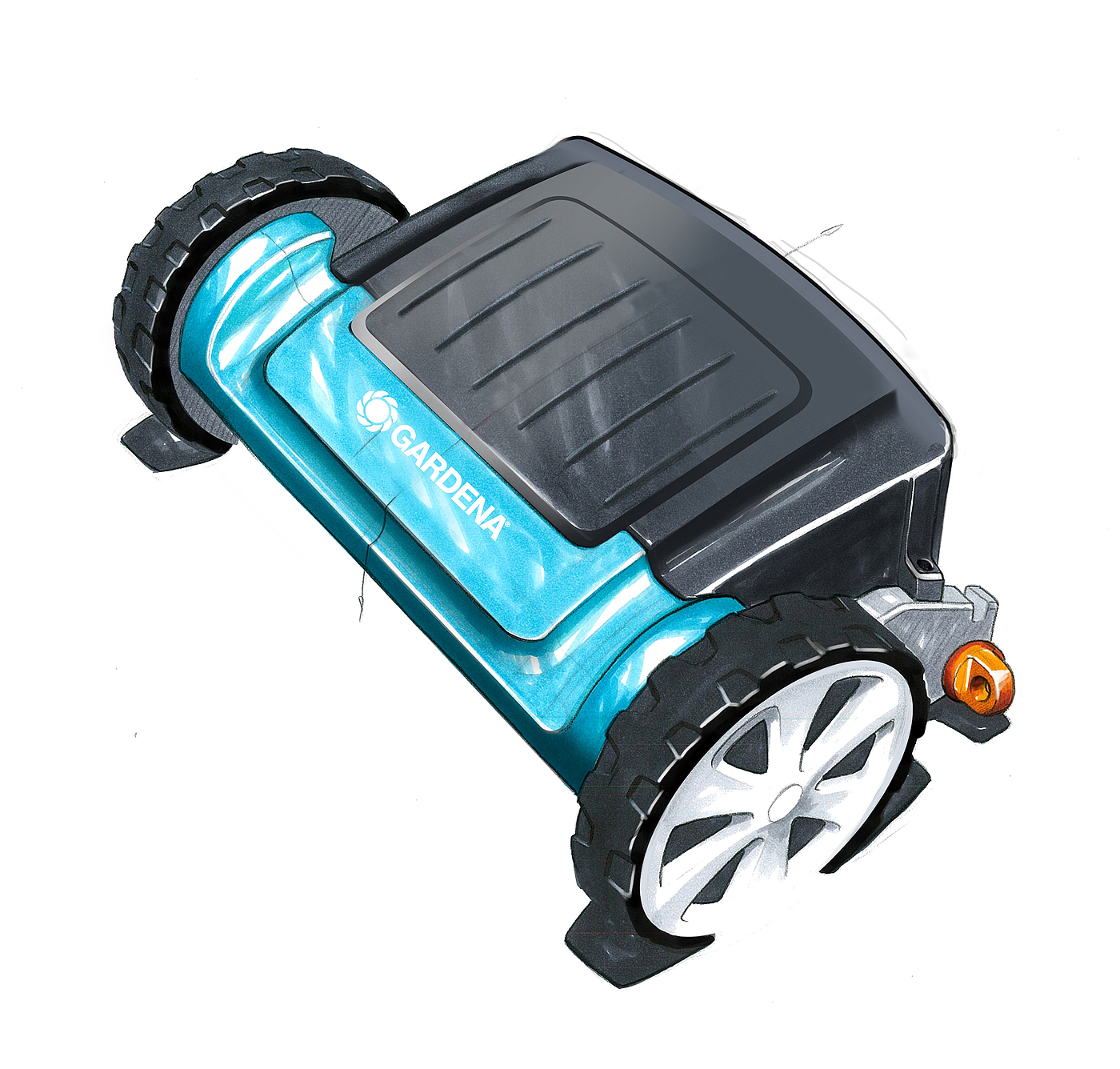 Mechanized design，tool，lawn mower，