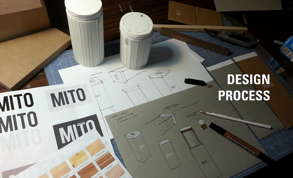 MYTH，Travel cup，ceramics，Wooden cover，sketch，