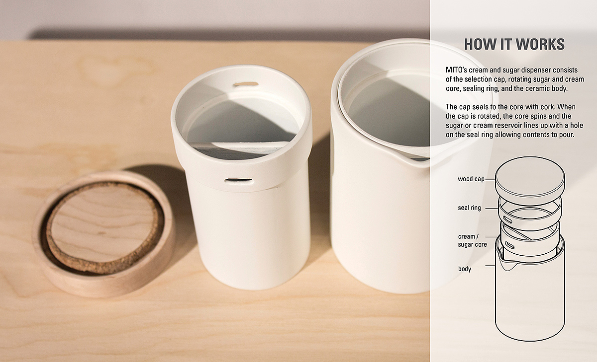 MYTH，Travel cup，ceramics，Wooden cover，sketch，
