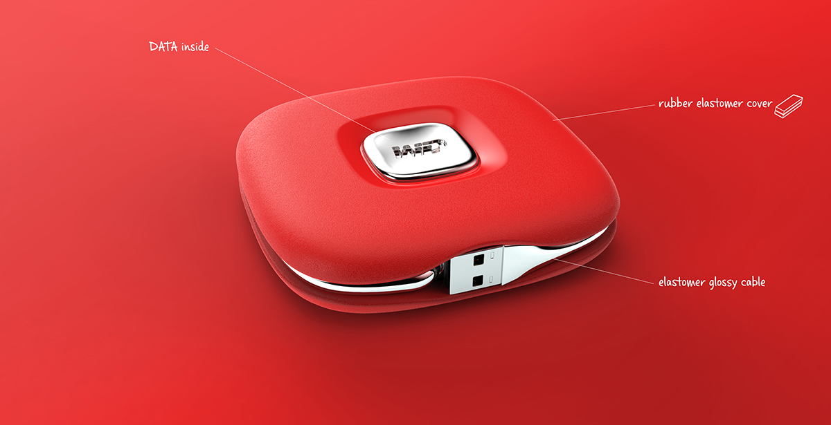 gules，External hard disk，Portable，Computer accessories，