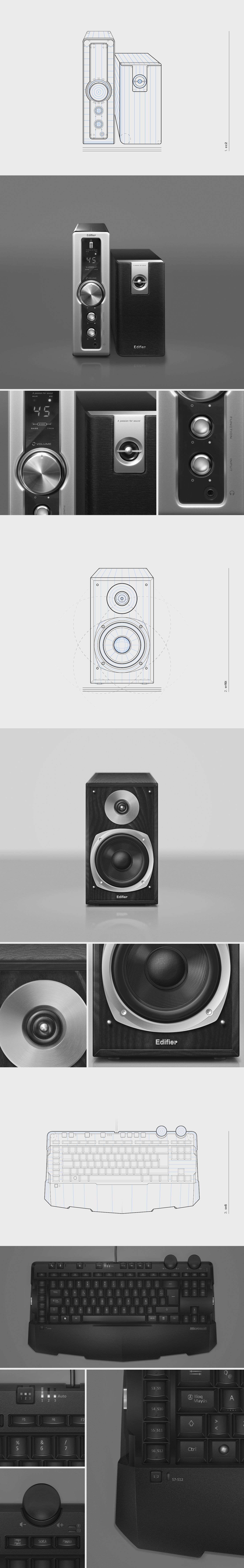 Fabian Vadillo，Tune，loudspeaker box，Realism，illustration，ps，