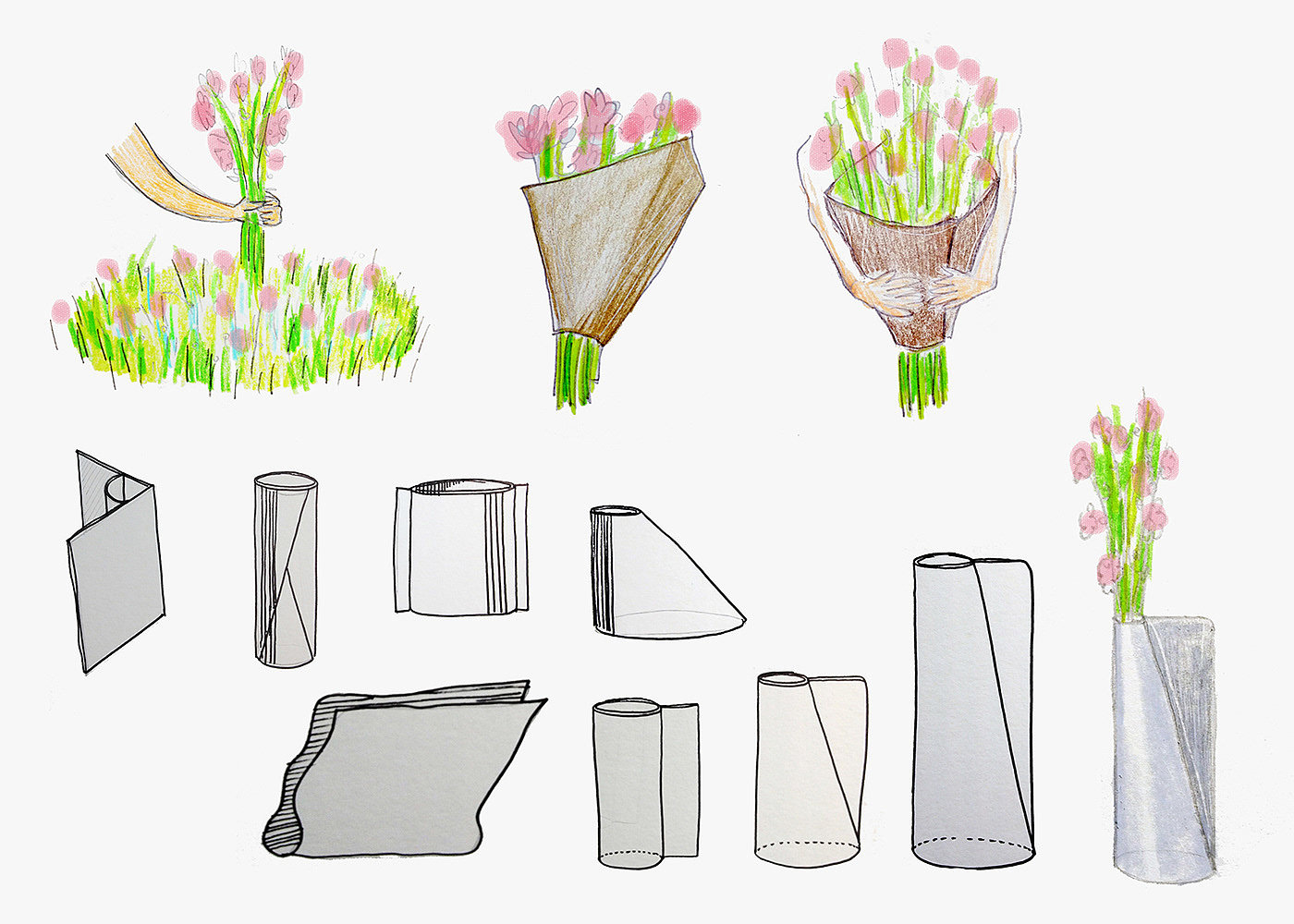 Cui Zhiyuan，Tyvek Vase，Paper，waterproof，vase，
