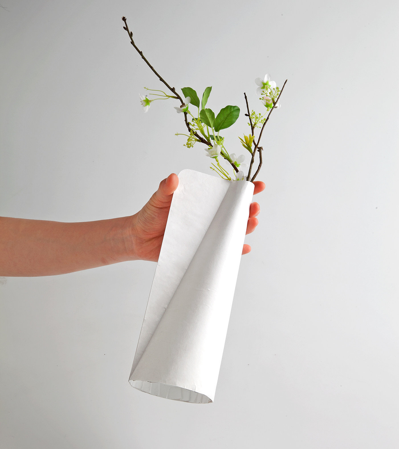 Cui Zhiyuan，Tyvek Vase，Paper，waterproof，vase，