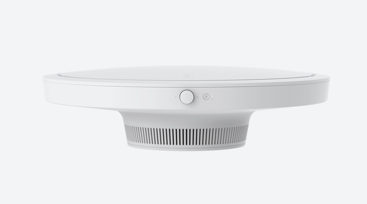 air cleaner，white，industrial design，originality，Frivolous，circular，
