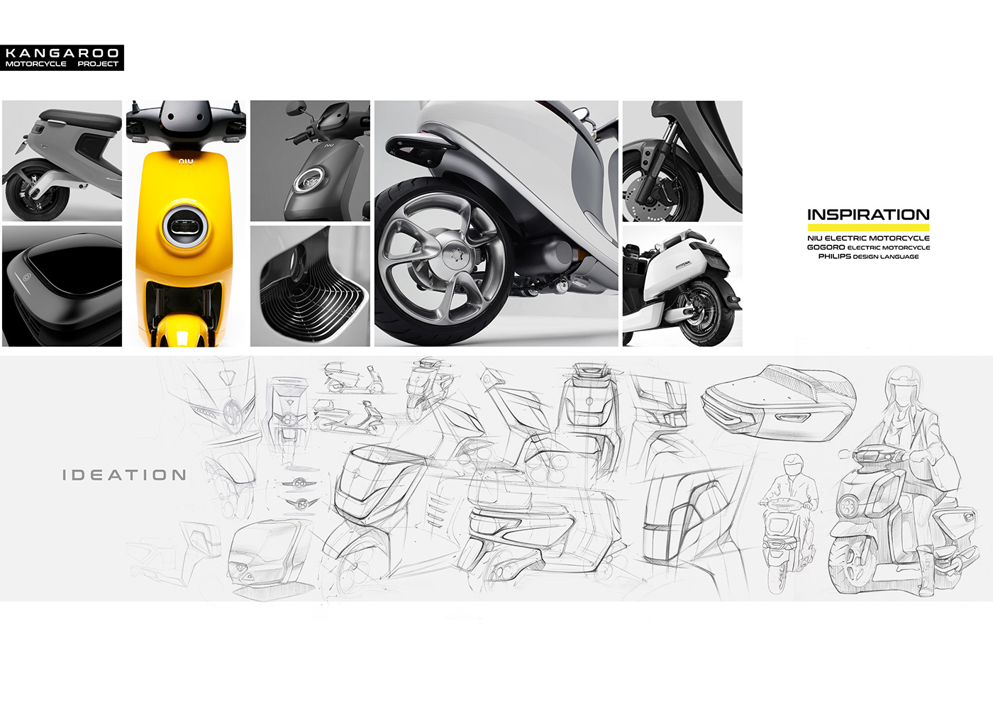 Automatic design，motorcycle，Kangaroo，