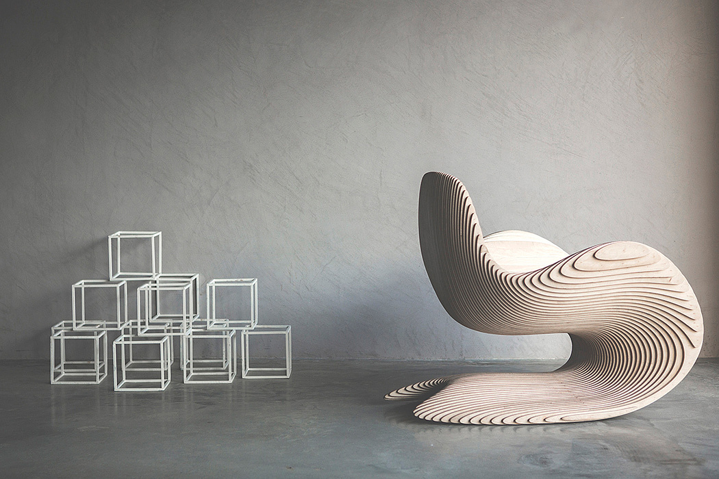 modern，Fluid structuralism，Cantilever structure，Ergonomics，Functional sculpture，