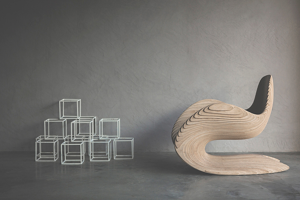 modern，Fluid structuralism，Cantilever structure，Ergonomics，Functional sculpture，