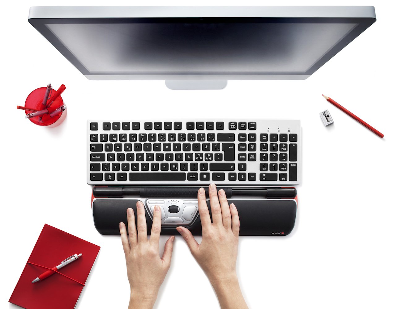 mouse，RollerMouse Red，Ergonomics，