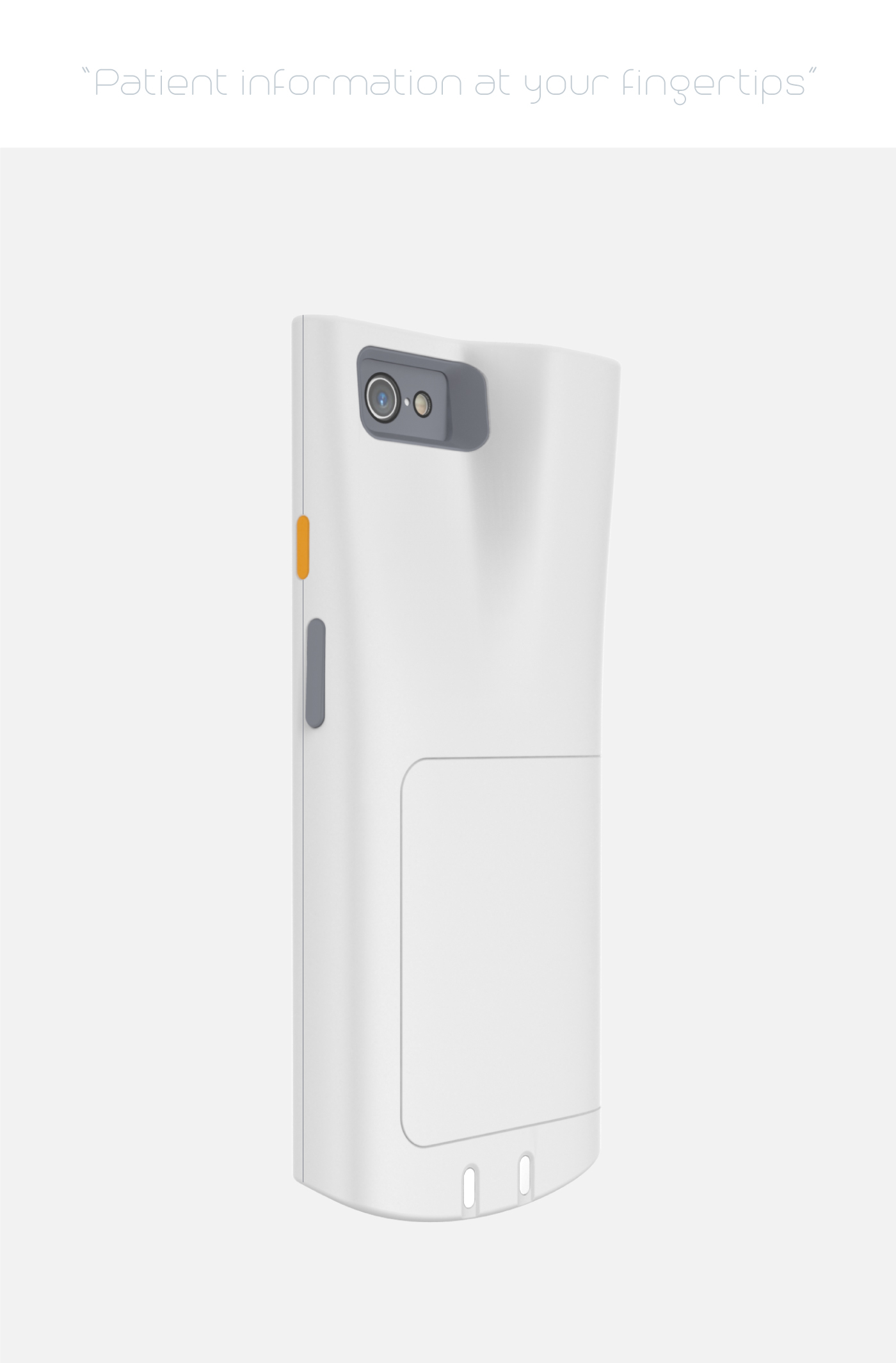 Compact and portable，concept，Medical barcode scanner，MedScan，