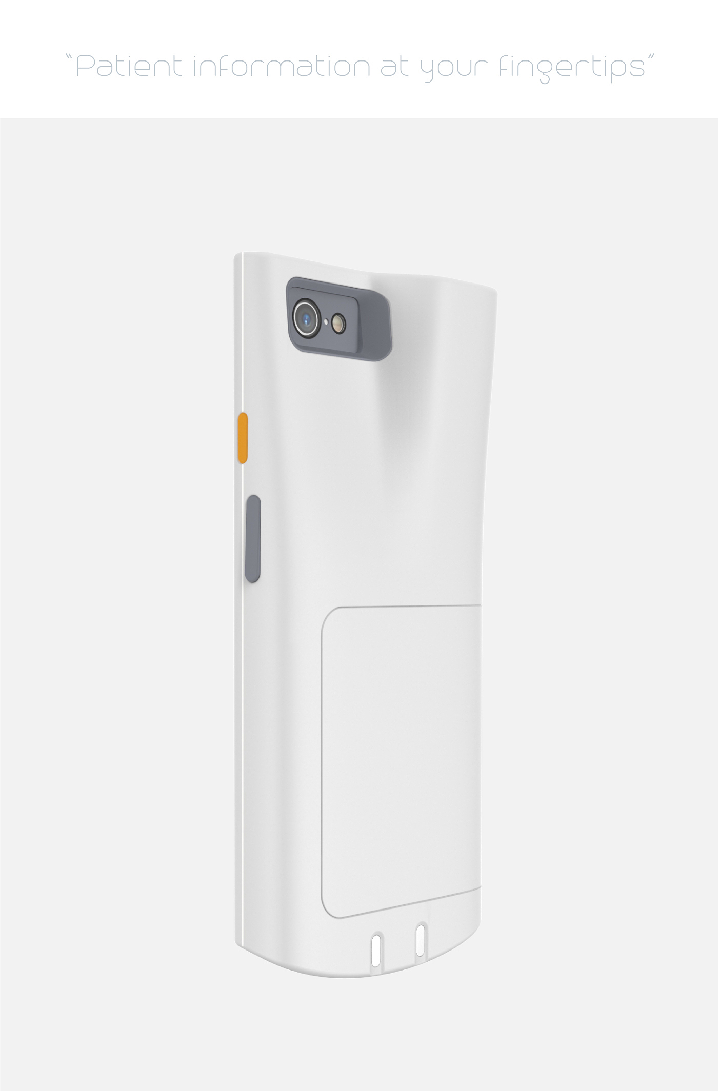 Compact and portable，concept，Medical barcode scanner，MedScan，
