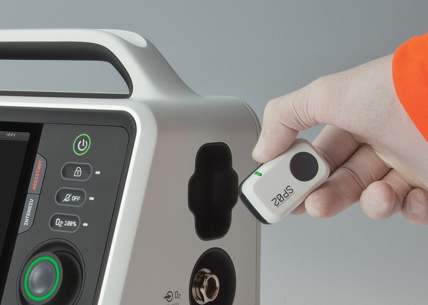 Quick access button，Medical ventilation equipment，RESCUE，