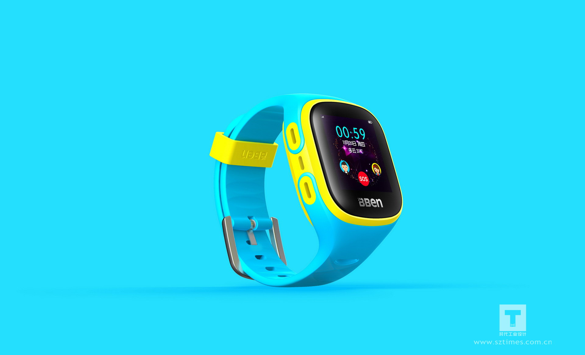 Intelligent wearable design，Children's product design，Design of intelligent positioning Watch，Children's positioning watch design，