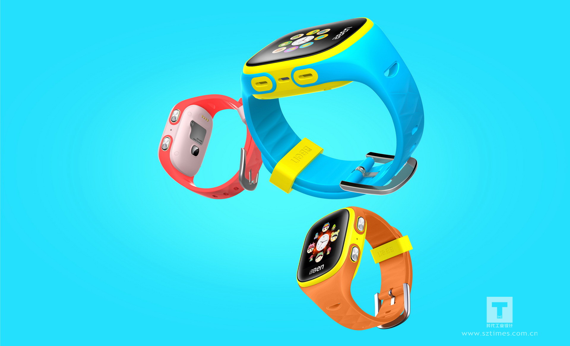 Intelligent wearable design，Children's product design，Design of intelligent positioning Watch，Children's positioning watch design，