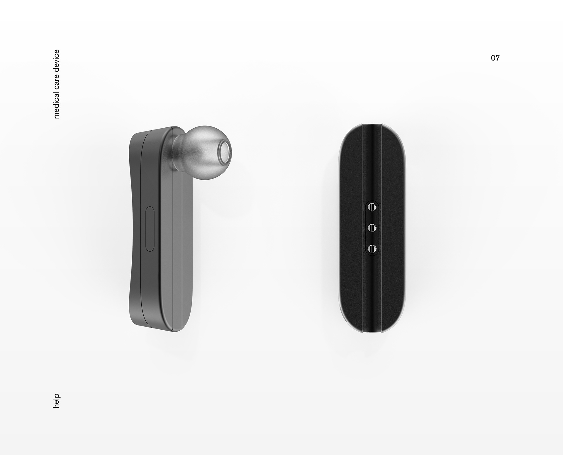 black，Emergency call Bracelet，HELP，