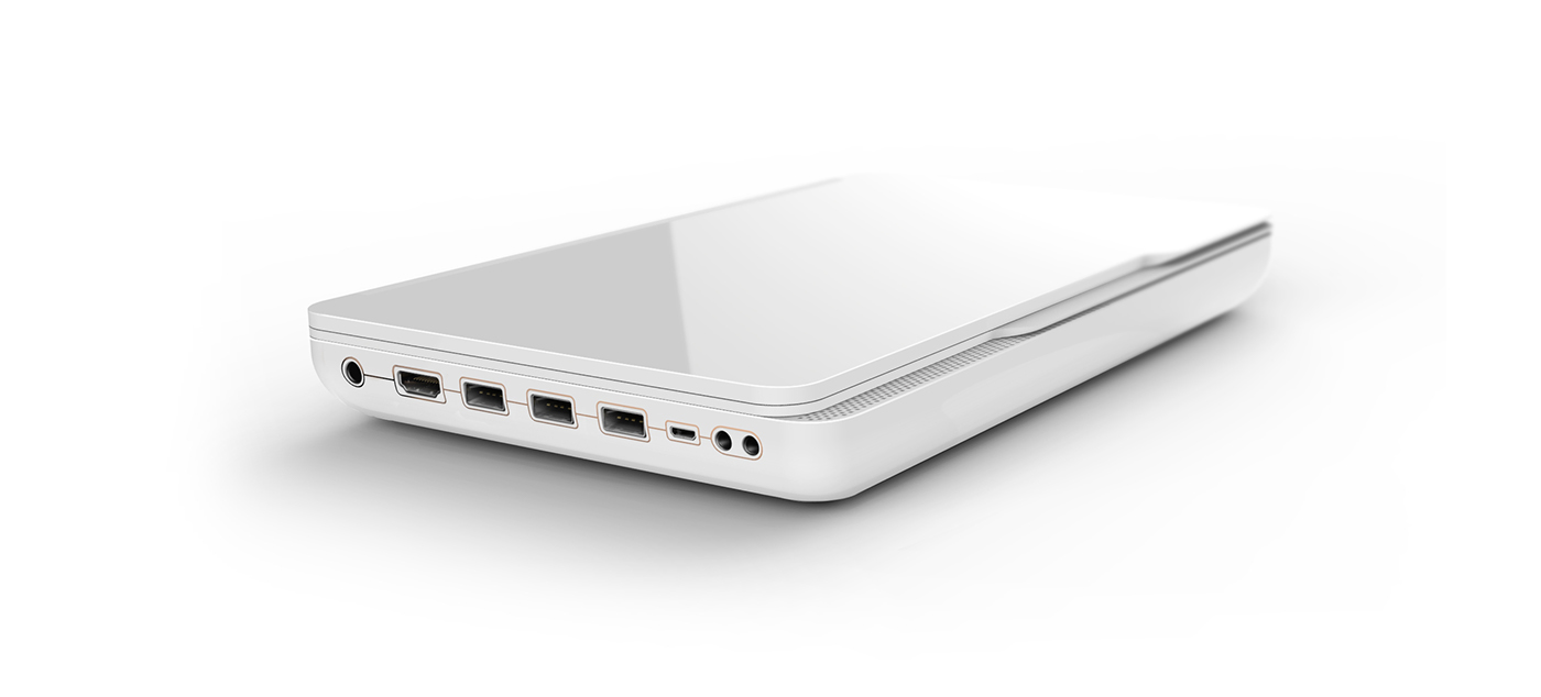 computer，industrial design，white，notebook，computer，
