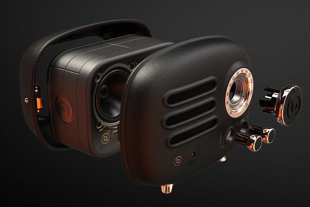 Radio design，Radio，Lava，volcano，radio，