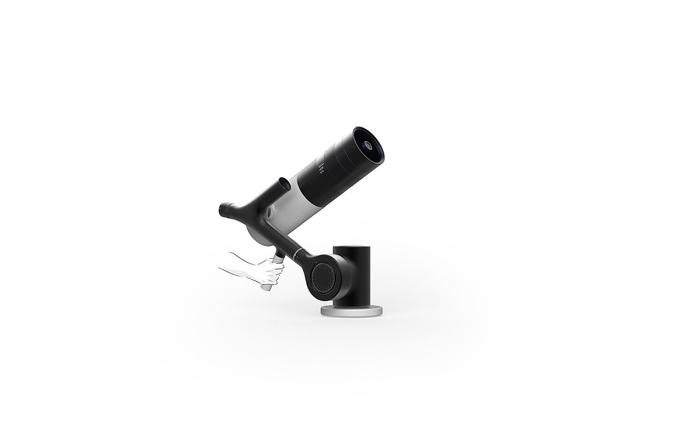 telescope，black，ar，