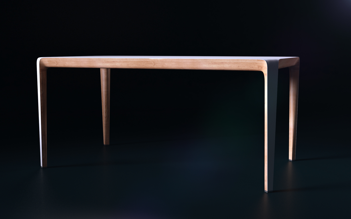 Artificial stone，Wood ash，Table，Aree table，