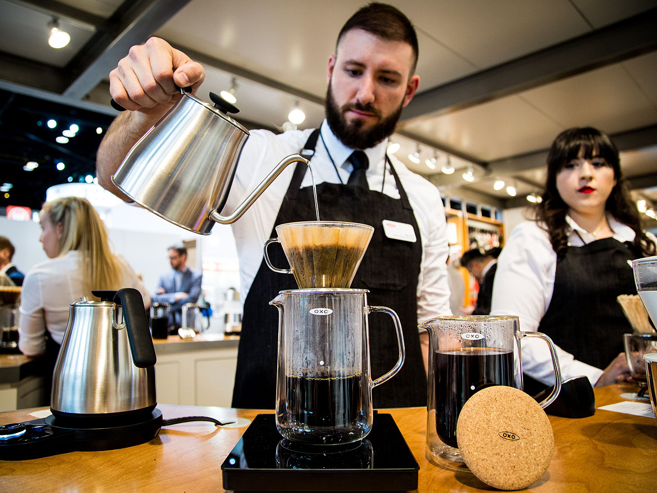 Pour-Over Dripp，咖啡杯，双壁底座，