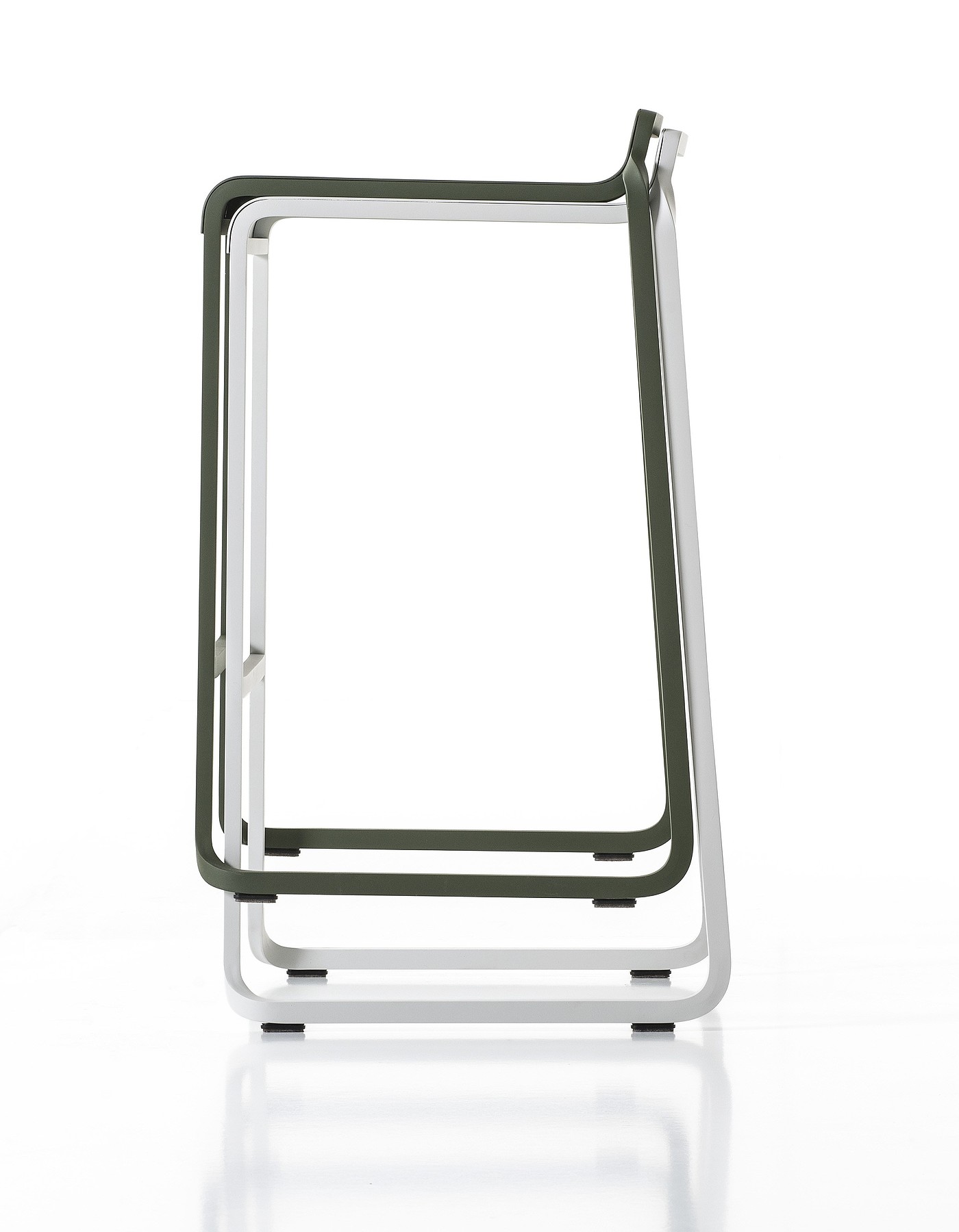 bend，Metal，Aluminum tube，details，simple，oxo，chair，