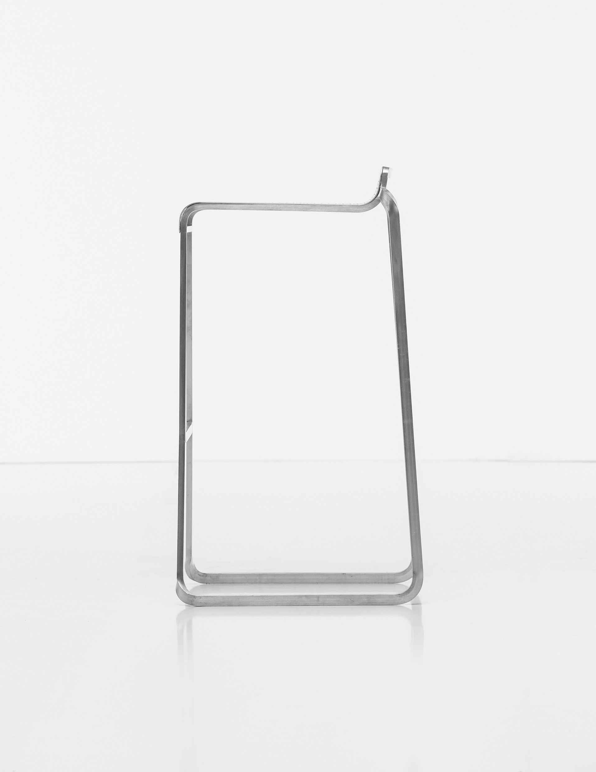 bend，Metal，Aluminum tube，details，simple，oxo，chair，