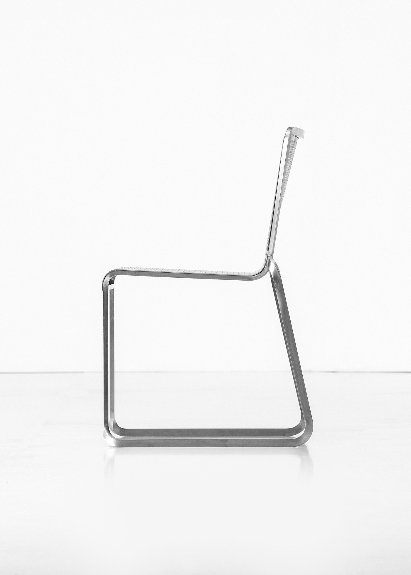 bend，Metal，Aluminum tube，details，simple，oxo，chair，