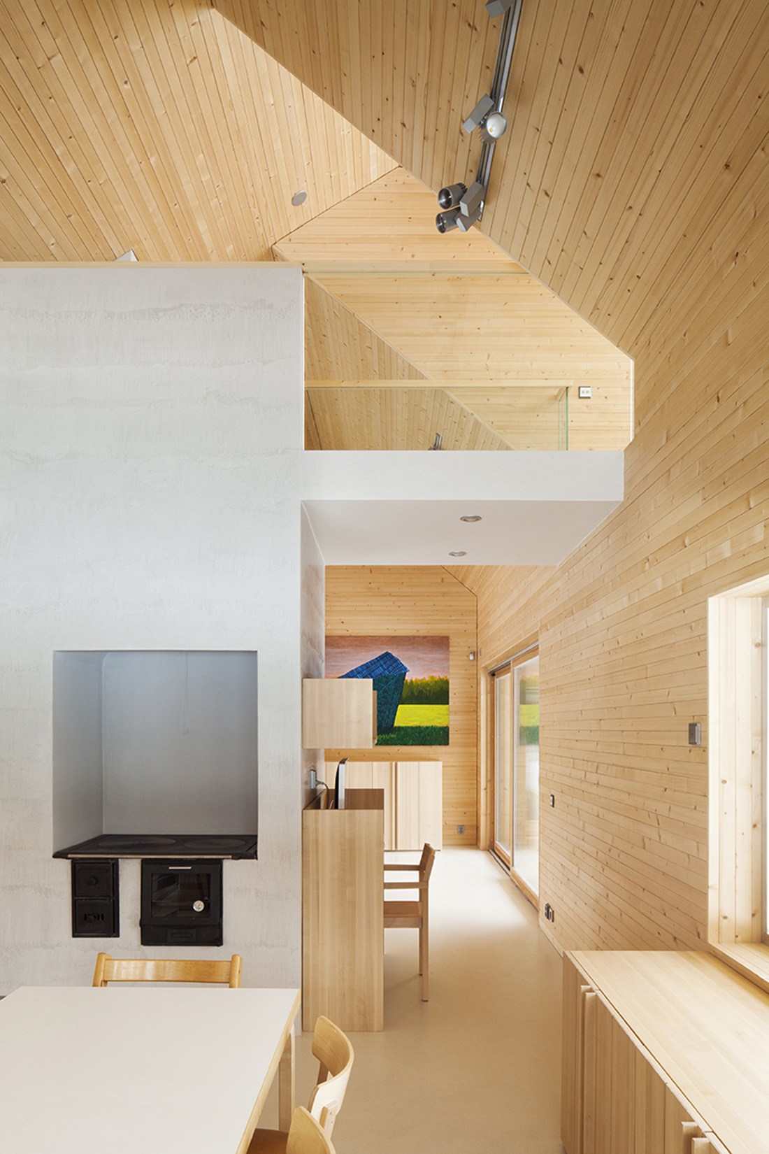 House Riihi，wooden ，bright，Design，Architecture，
