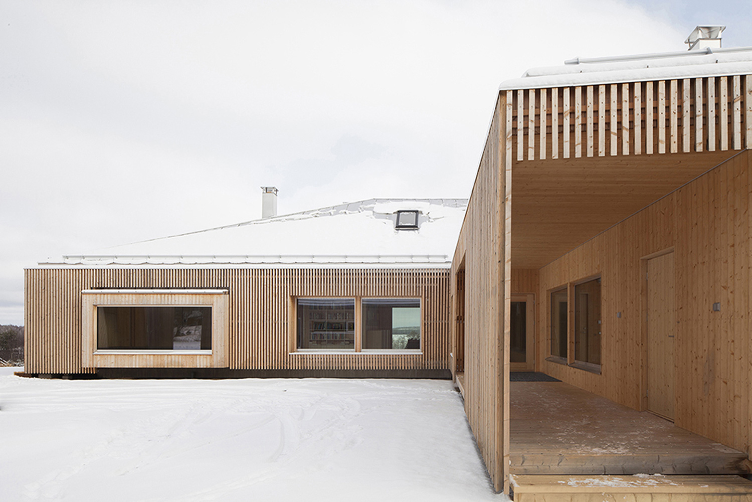 House Riihi，wooden ，bright，Design，Architecture，