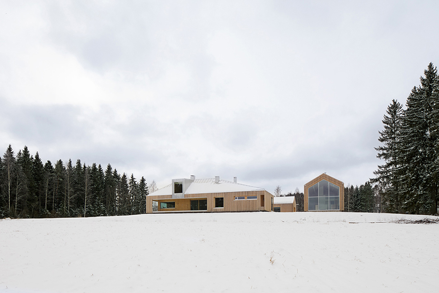 House Riihi，wooden ，bright，Design，Architecture，