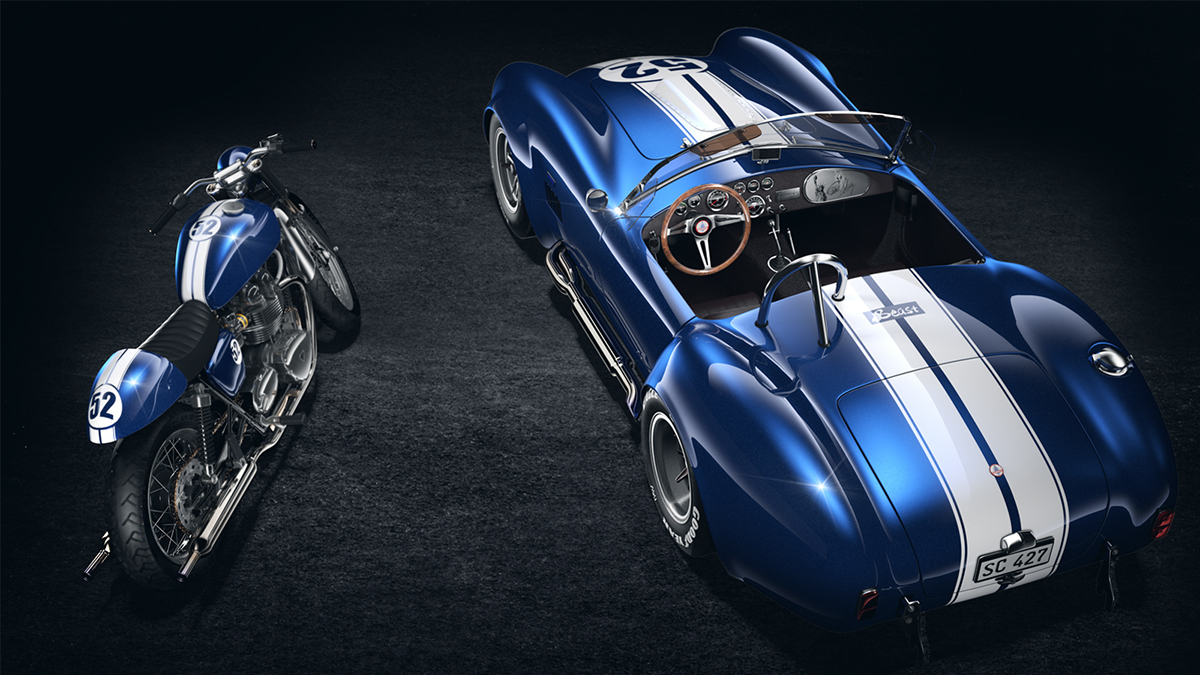 Long endurance，Limited edition Commemorative Edition，American classic sports car，Simple and elegant，high velocity，