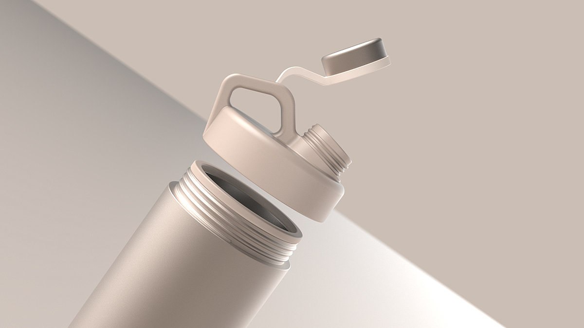 product design，Outdoor water bottle，originality，multi-function，
