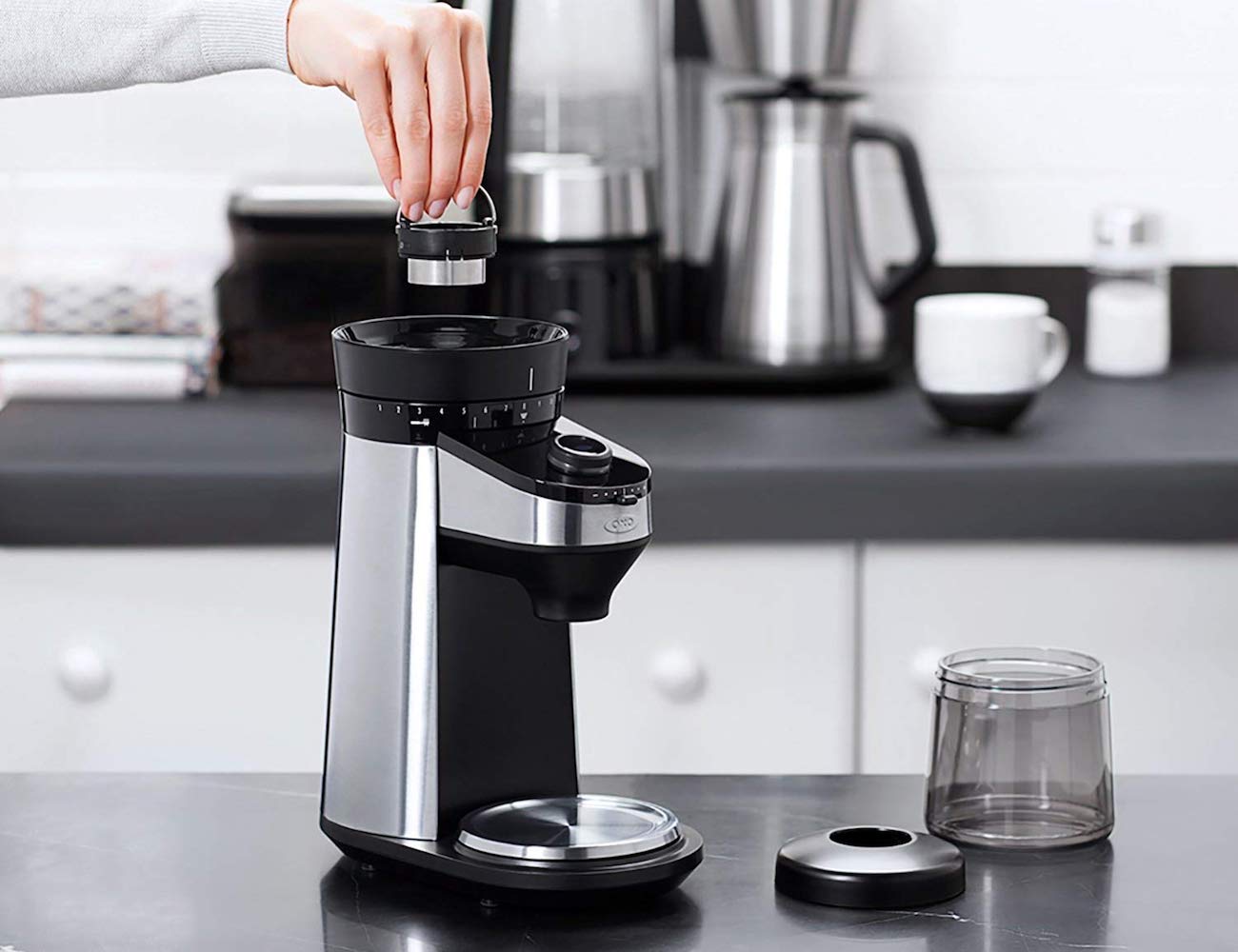 oxo，Coffee grinder，Kitchen appliances，product design，