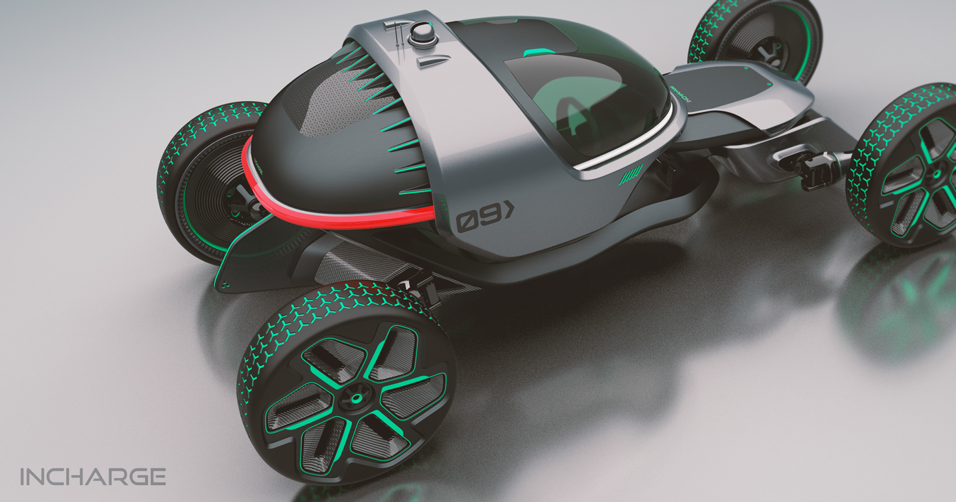 Automatic design，3D modeling，INCHARGE 09，