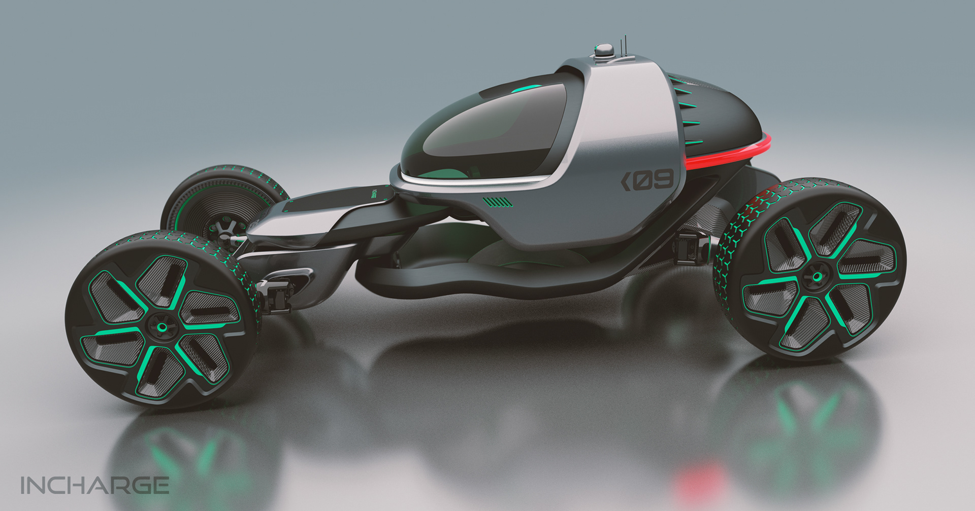 Automatic design，3D modeling，INCHARGE 09，