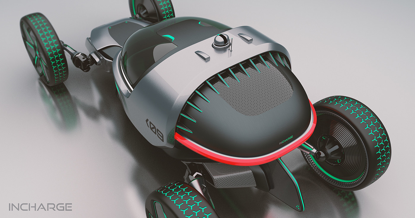 Automatic design，3D modeling，INCHARGE 09，